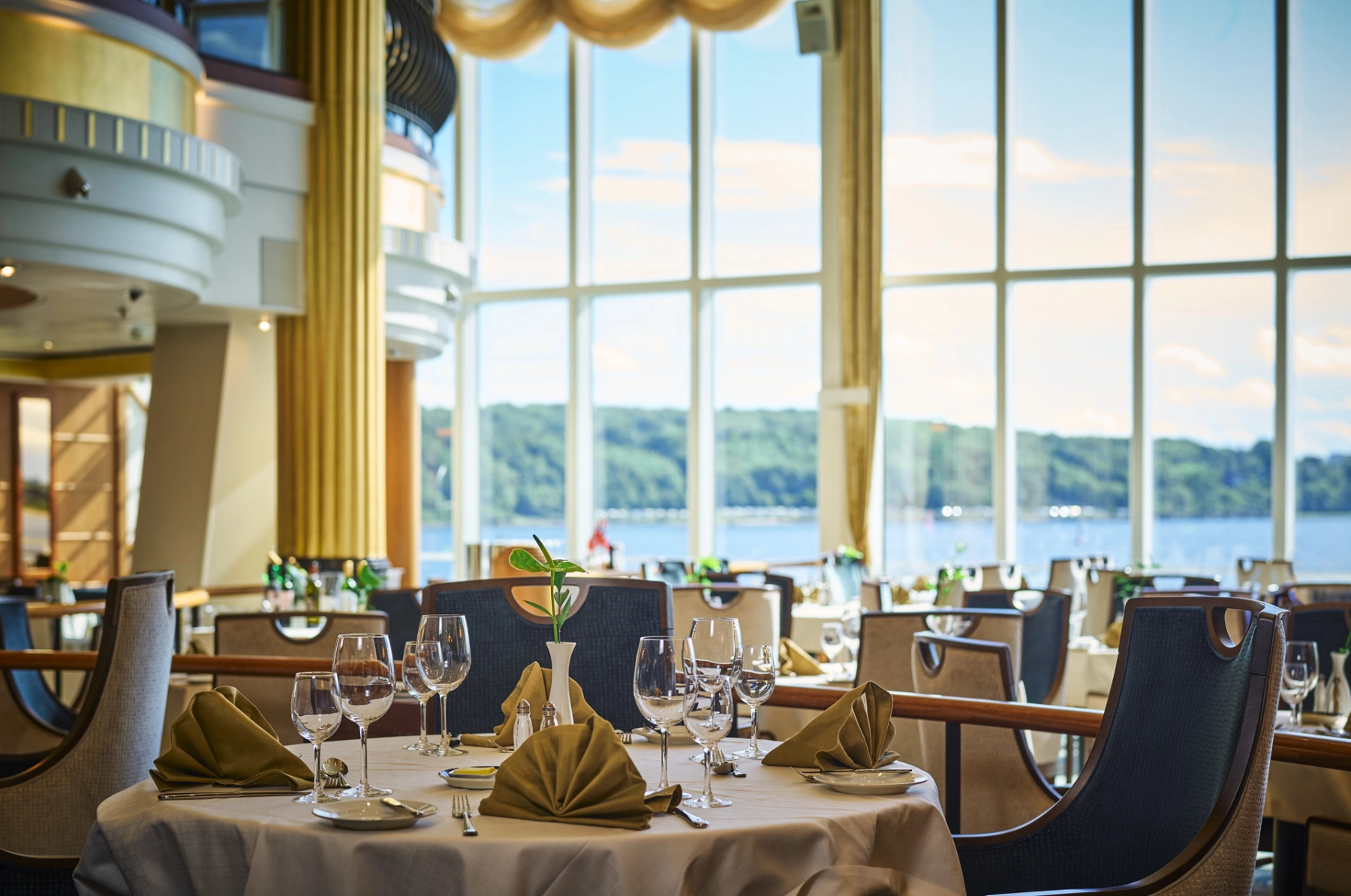 Tisch im Oceanic à la Carte