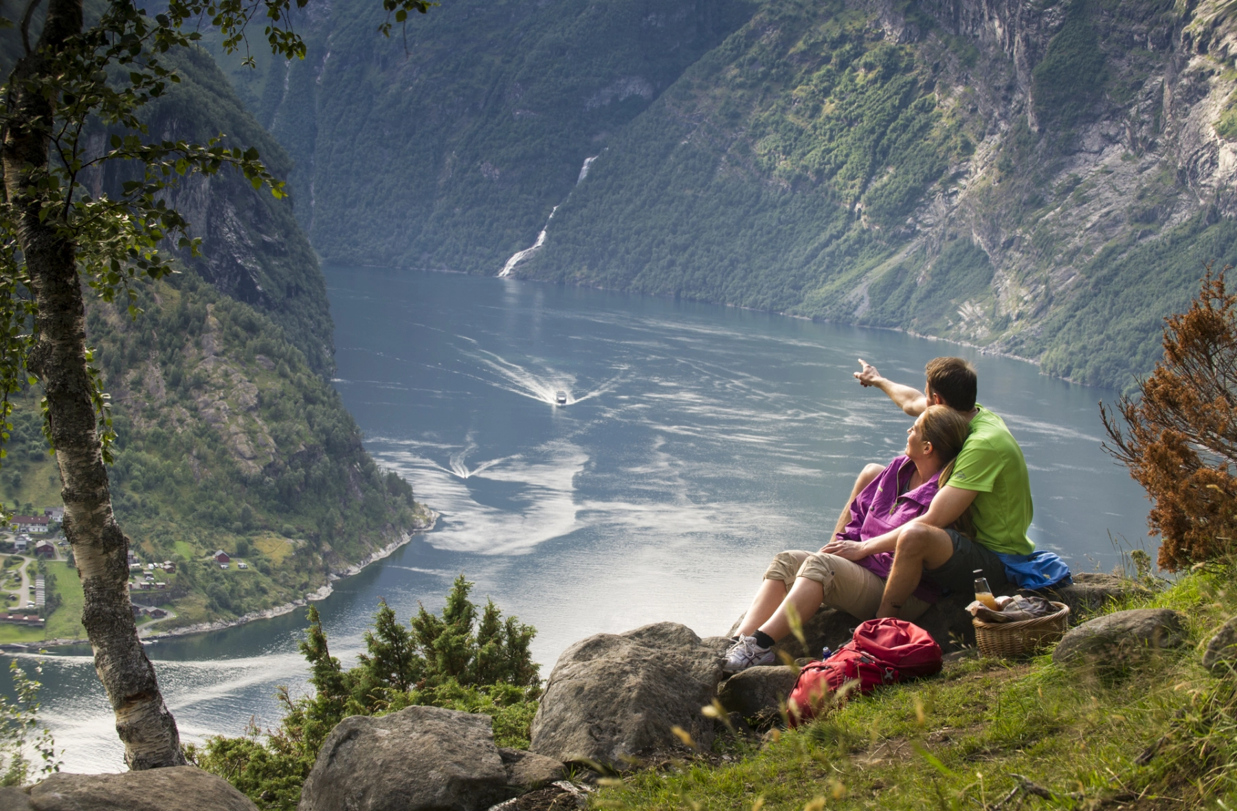 Udsigt Geiranger - CH
