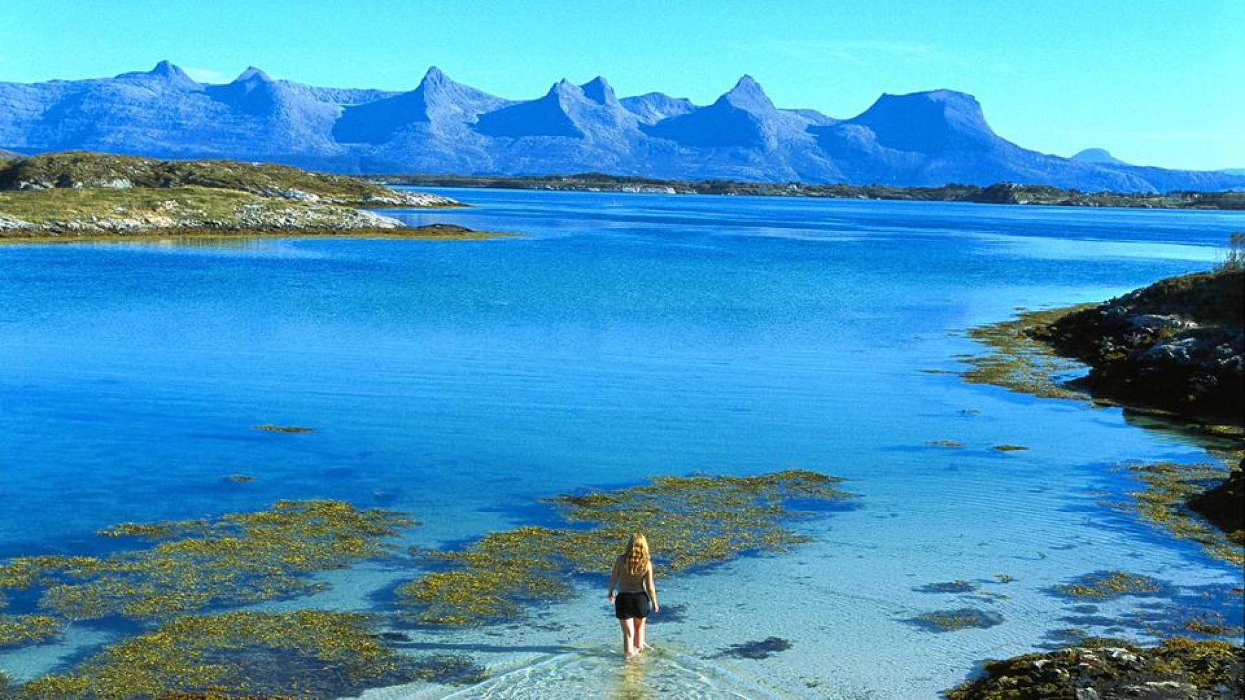 Sandstrand auf den Lofoten