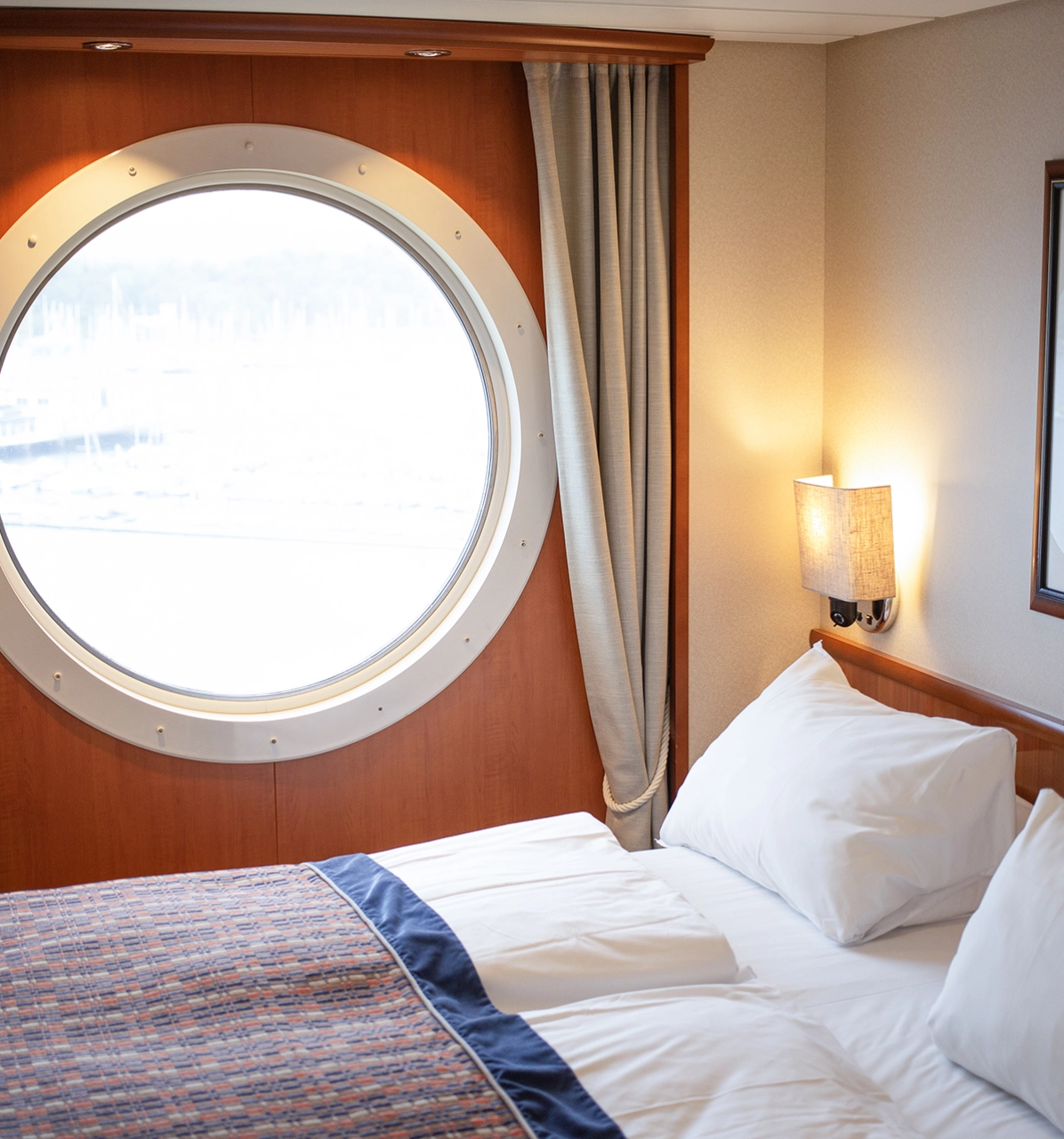 Standard Kabine mit Doppelbett und Meerblick