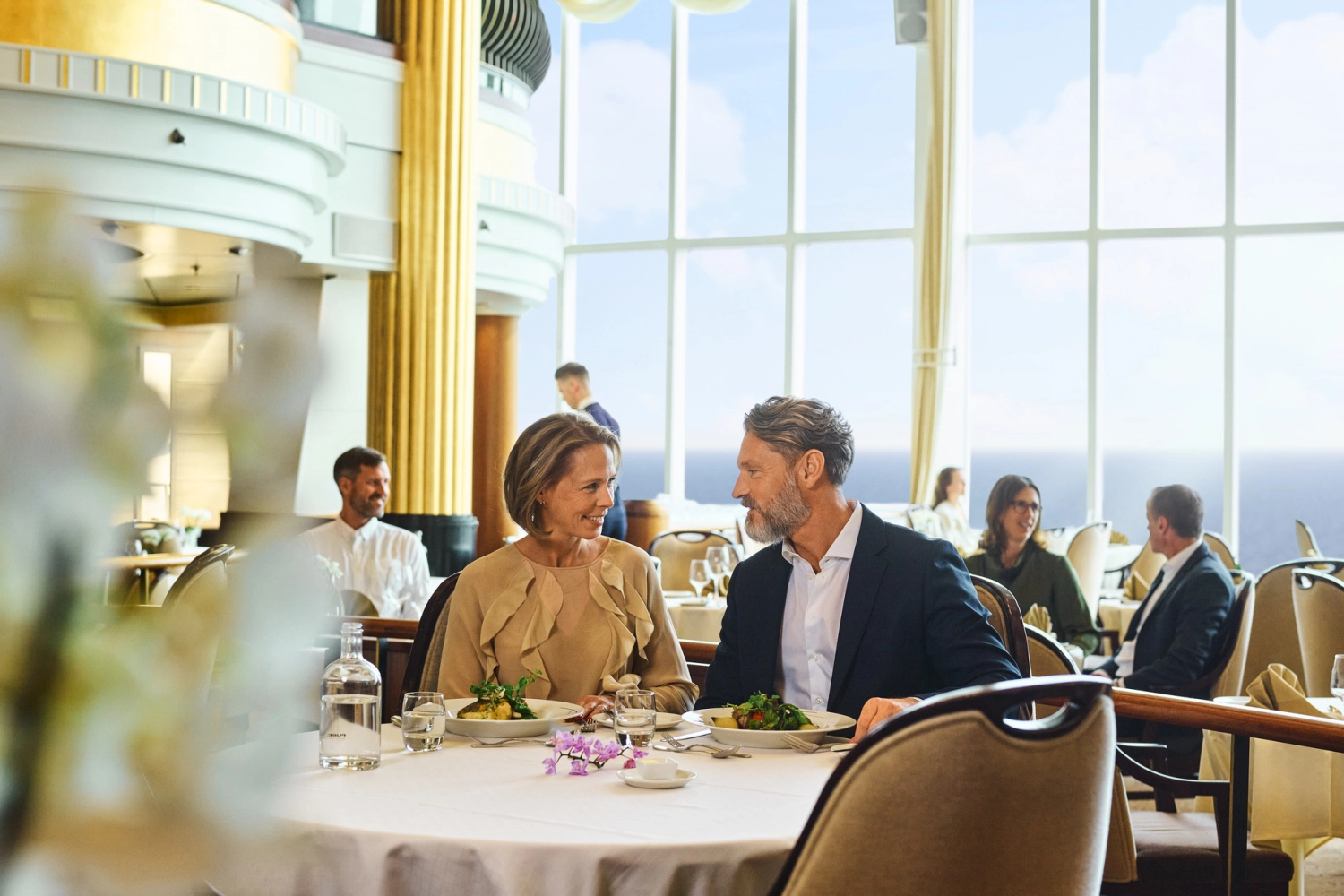 Paar im Oceanic à la Carte