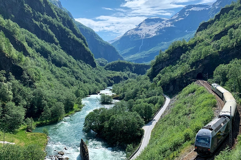 Flåmbahn am Sognefjord